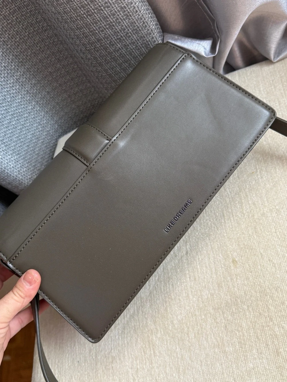 Classic Olive Green Crossbody Bag